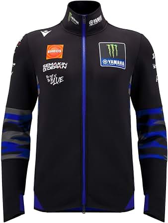 Amazon.com: YAMAHA NEW RACING MONSTER ENERGY MENS ZIP HOODIE GYTR
